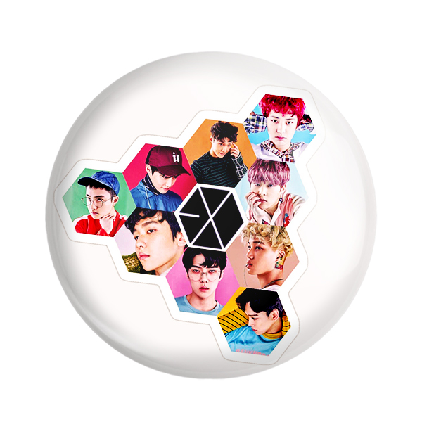پیکسل خندالو طرح گروه موسیقی EXO کد 2527
