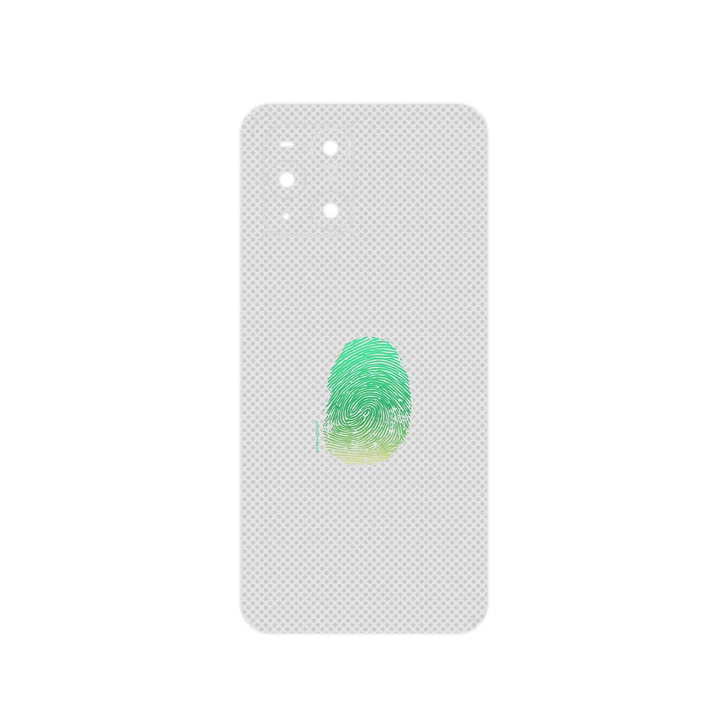 برچسب پوششی ماهوت مدل Minimal Fingerprint مناسب برای گوشی موبایل اپو Find X3 Pro
