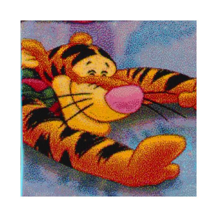 فرش ماشینی افرند طرح کودک مدل خرس پو کد 121