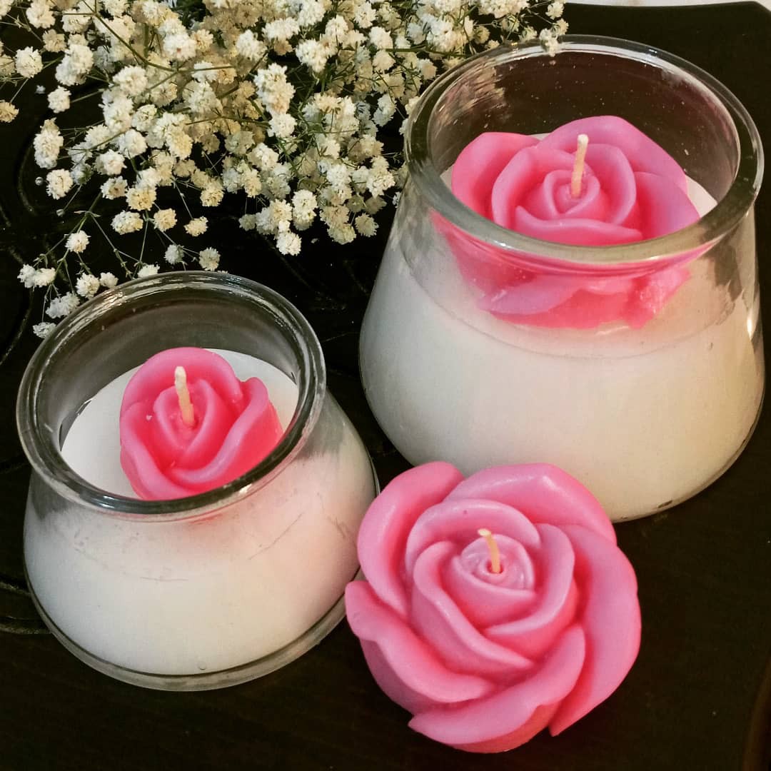 شمع جار خمره ای . رنگ  و رایحه شمع به انتخاب شما قابل تغییره. میتونید متناسب با دیزاین منزلتون رنگ رو تغییر بدید