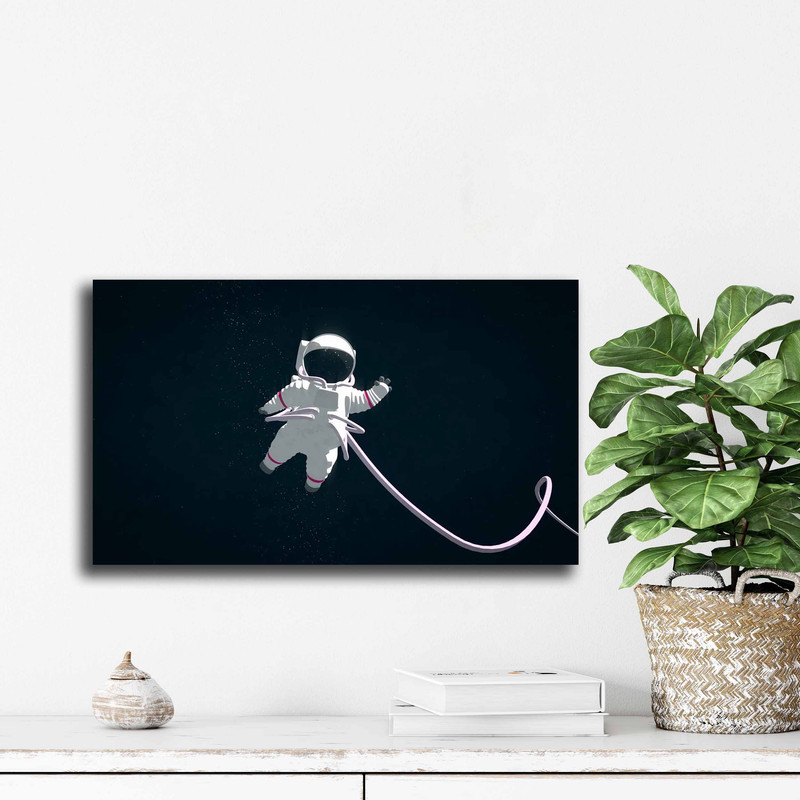 تابلو شاسی دنیای قاب مدل  فضا نورد | دنیای قاب