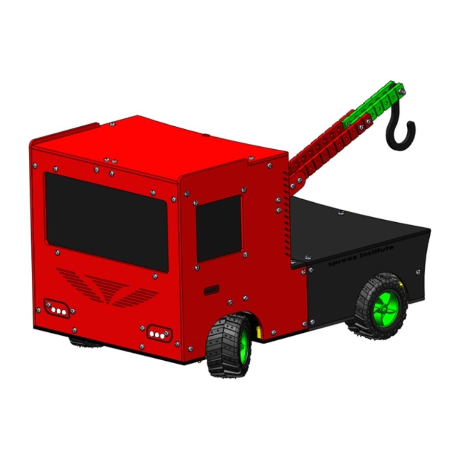 خانه رباتیک و رشد خلاقیت نوین4 ربات جرثقیل