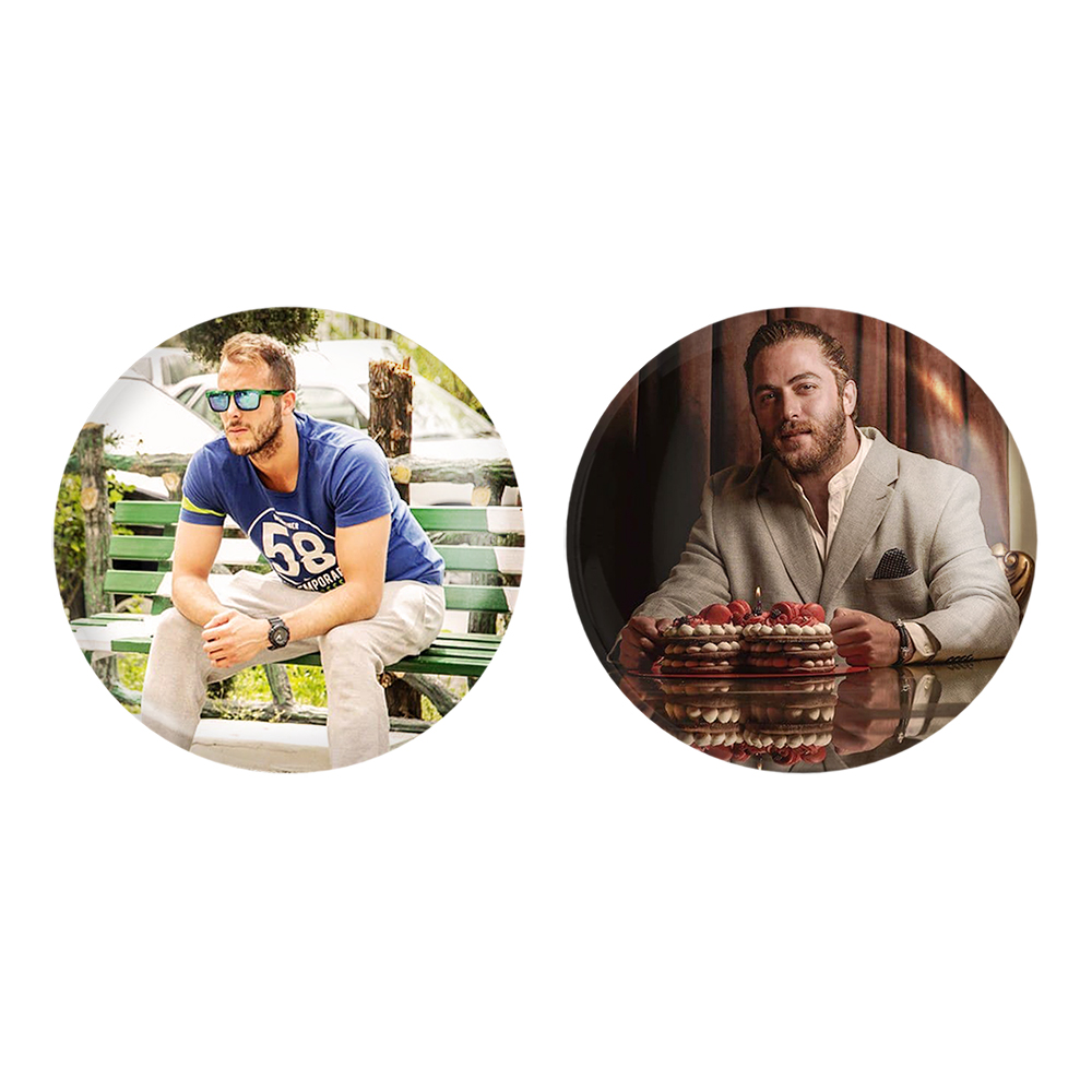 پیکسل خندالو مدل مسیح و آرش عدل پرور کد 33203321 مجموعه 2 عددی