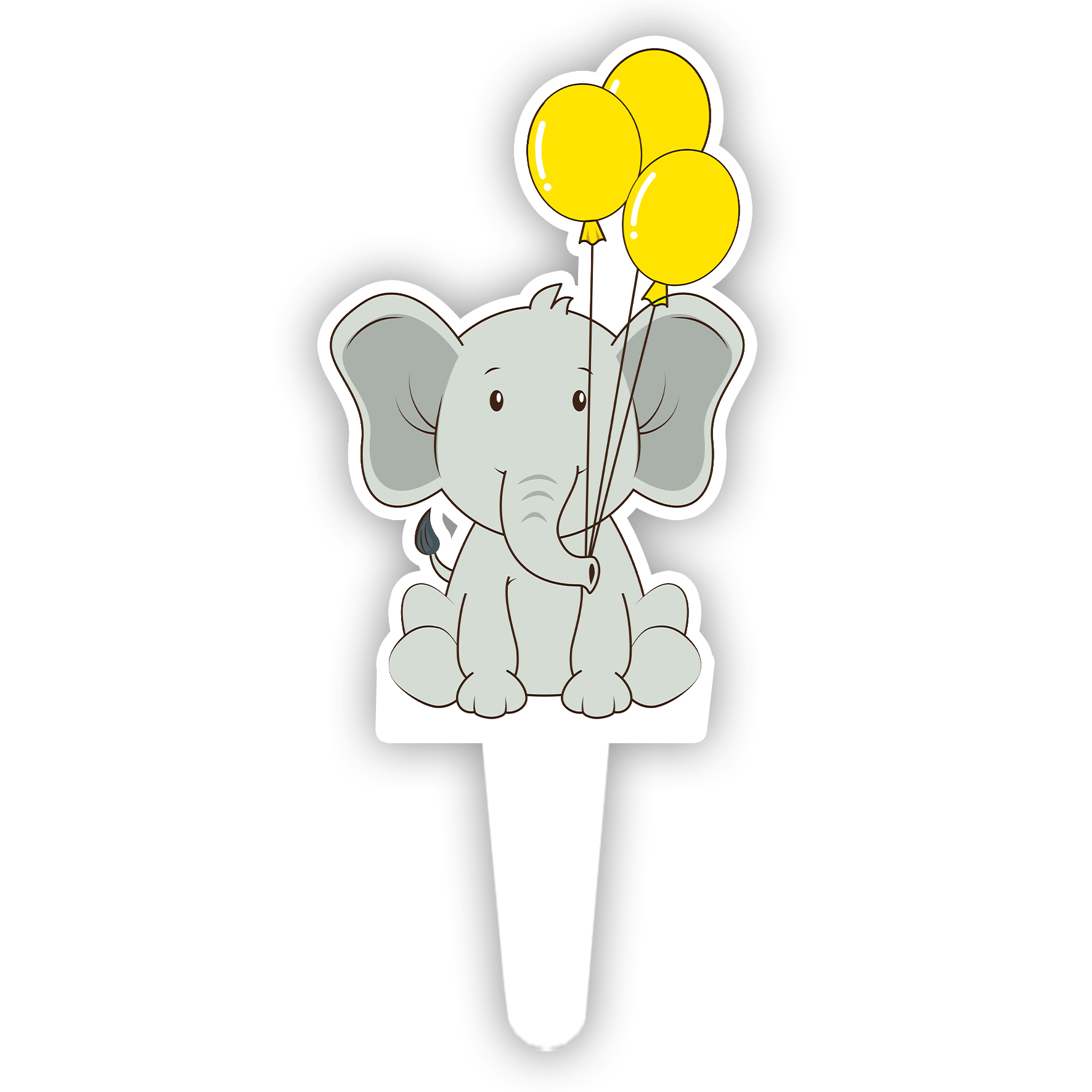  تاپر کیک طرح فیل کد R151