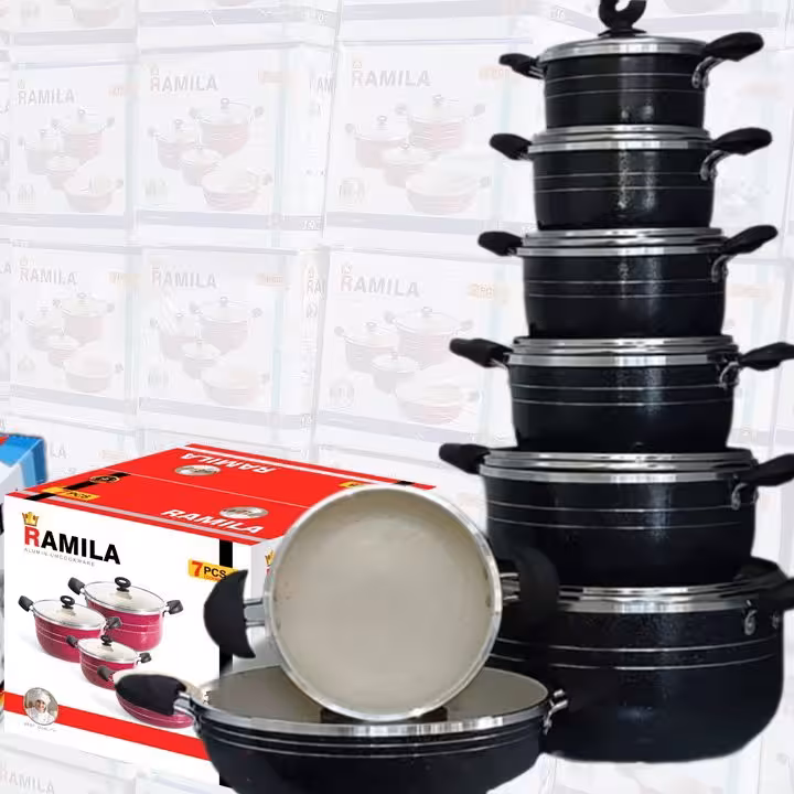 خرید و قیمت سرویس قابلمه 14 پارچه گرانیتی -  تولیدی سرویس قابلمه 14 پارچه گرانیت -aluminium cookware factory made in ira