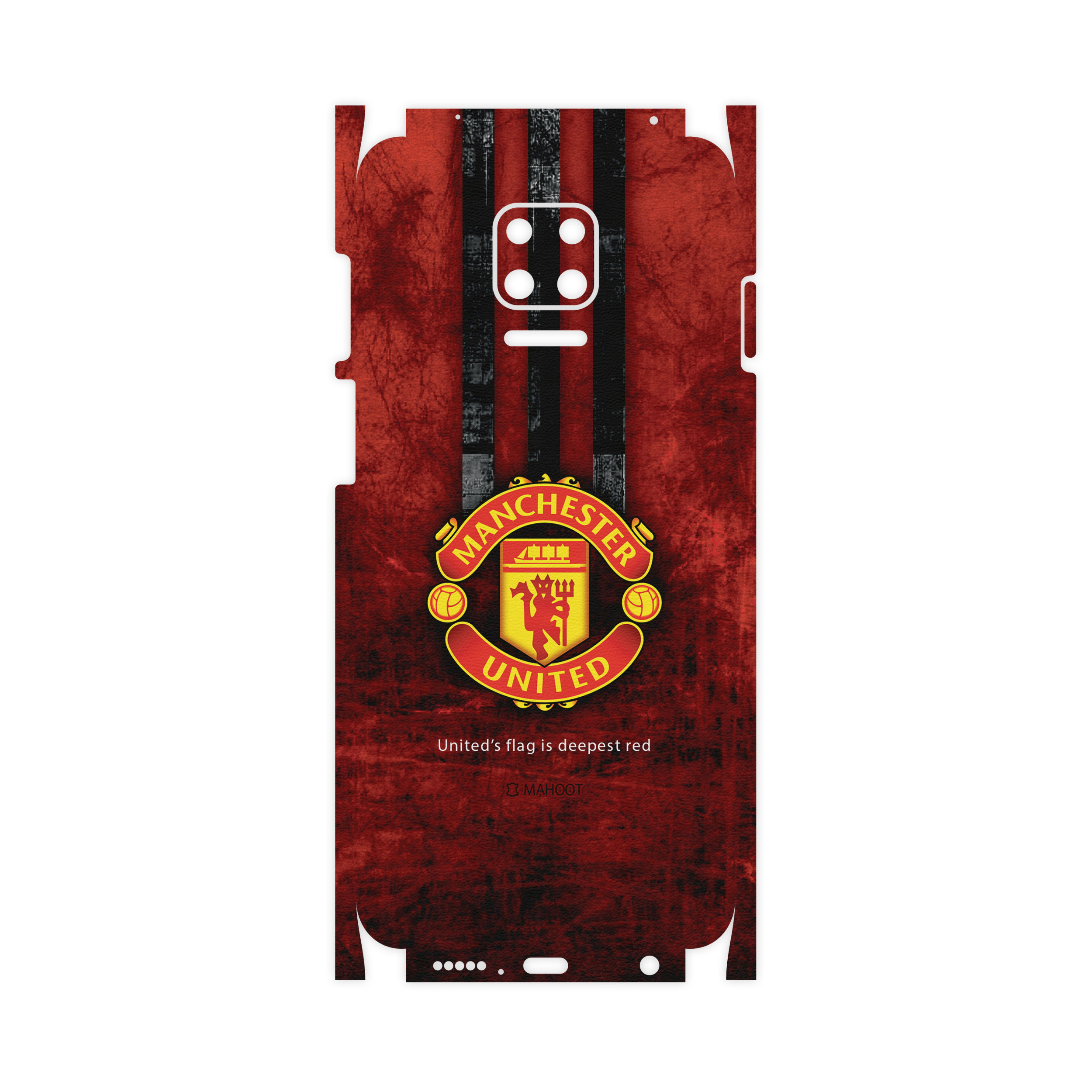 برچسب پوششی ماهوت مدل Manchester-United-FC-FullSkin مناسب برای گوشی موبایل شیائومی Redmi Note 9s