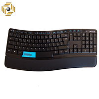 کیبورد بی‌سیم مایکروسافت مدل Desktop Sculpt
