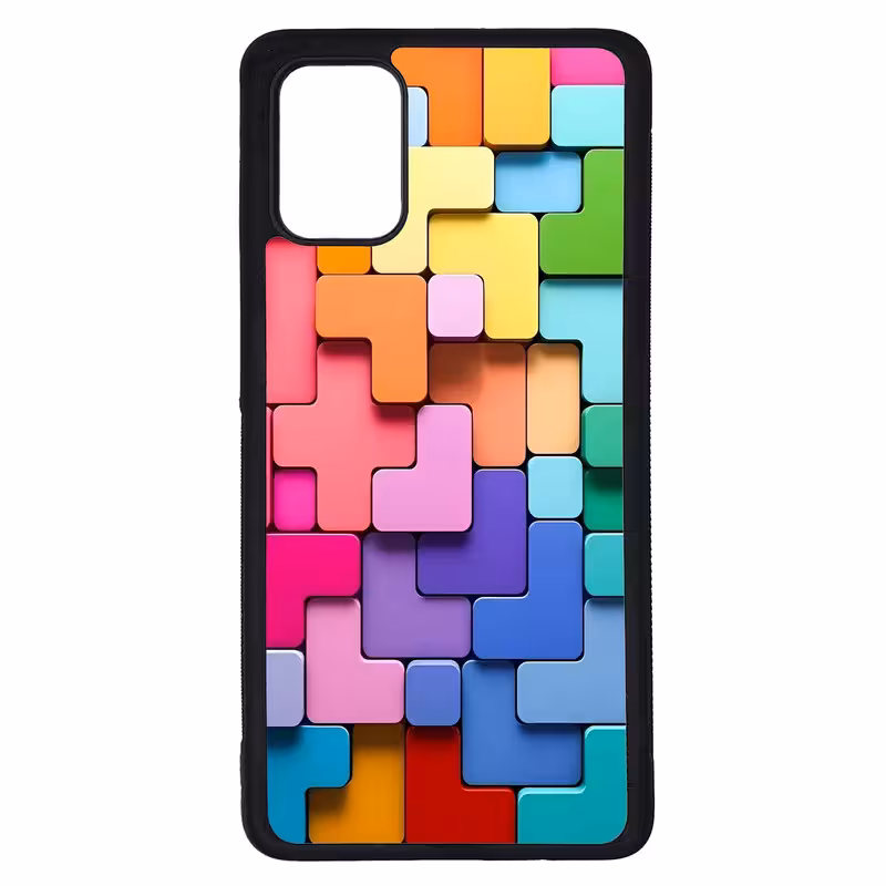 کاور طرح پازل کد G-048 مناسب برای گوشی موبایل سامسونگ Galaxy A71 | دیجی قاب دونی