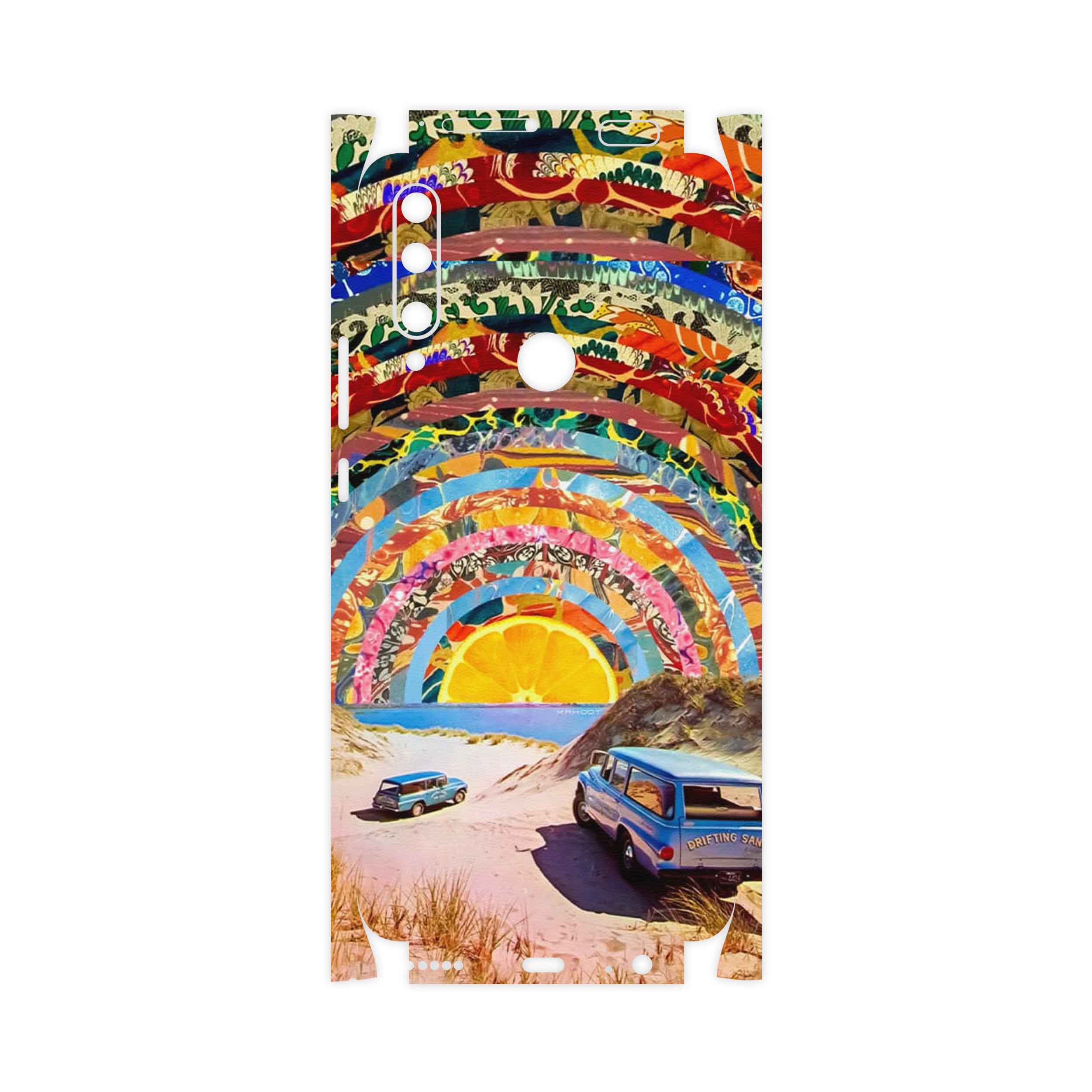 برچسب پوششی ماهوت مدل Collage of Orange Sky-FullSkin مناسب برای گوشی موبایل آنر 9X