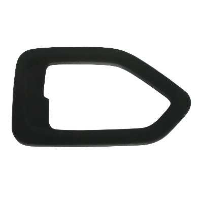 قاب دستگیره داخلی چپ خودرو قطعه سازان کبیر مدل ZEH-40-408 مناسب برای پژو 405