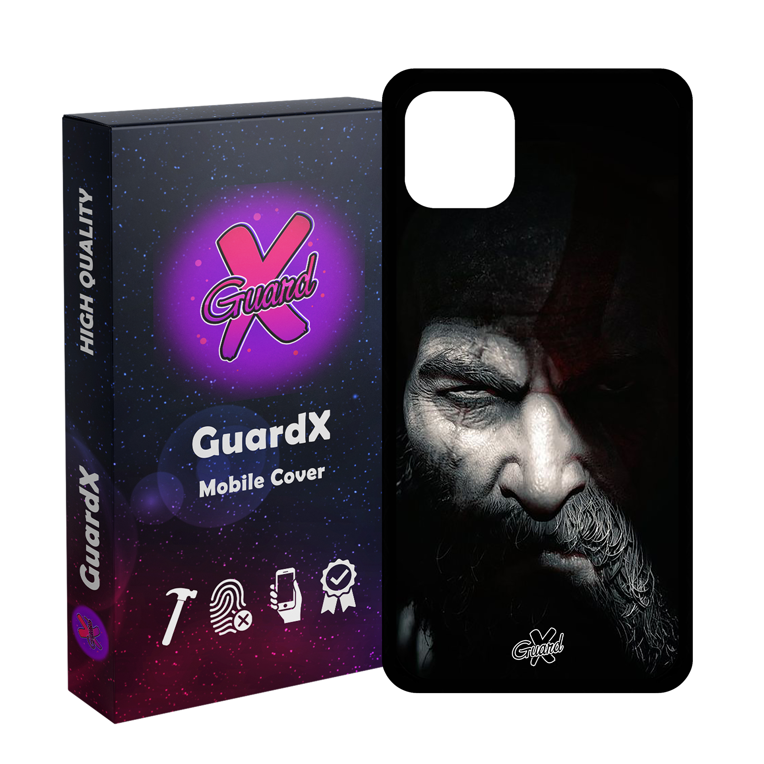 کاور گارد ایکس طرح God of War مدل Glass10418 مناسب برای گوشی موبایل اپل iPhone 11 Pro Max