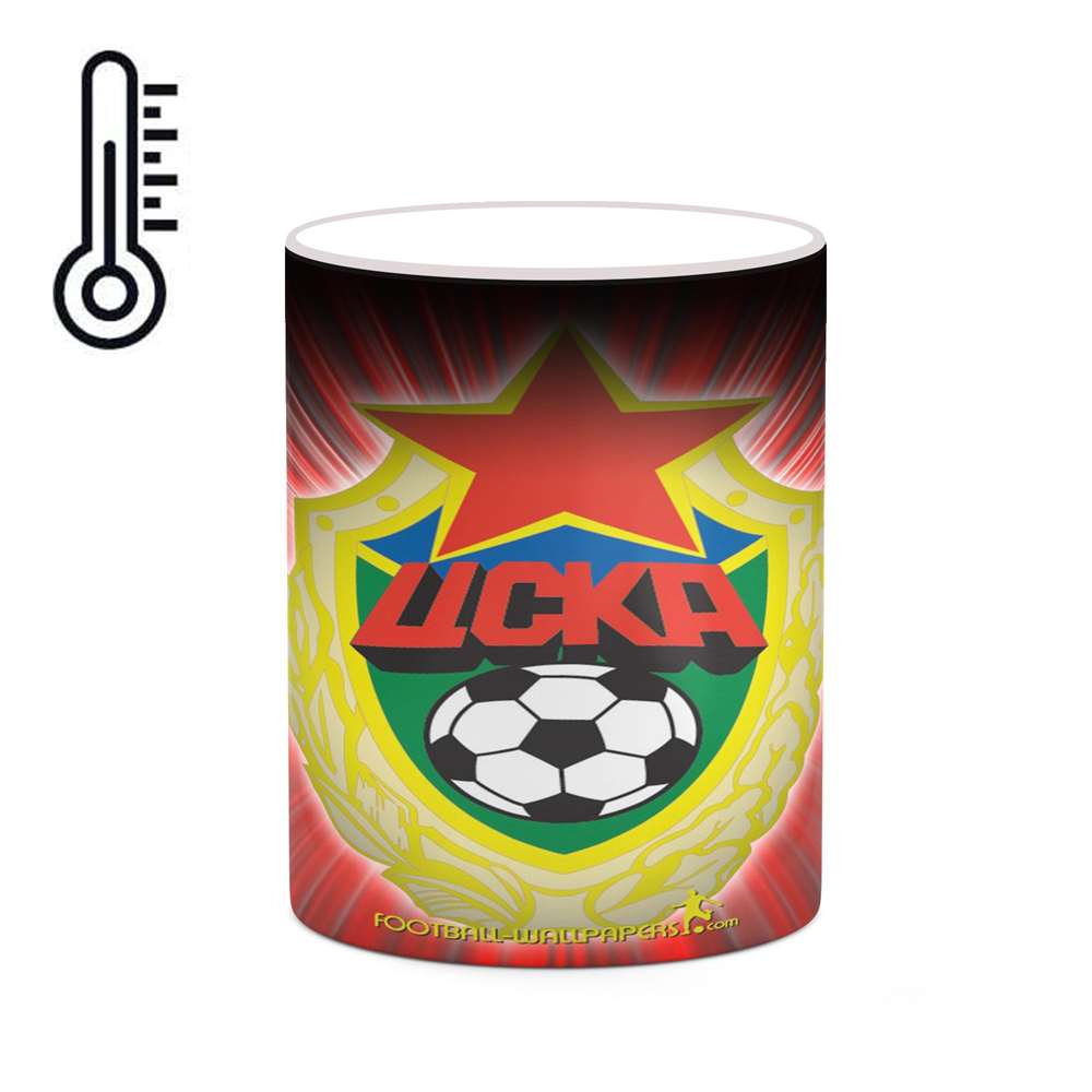 ماگ حرارتی کاکتی طرح تیم CSKA مدل mgh19837