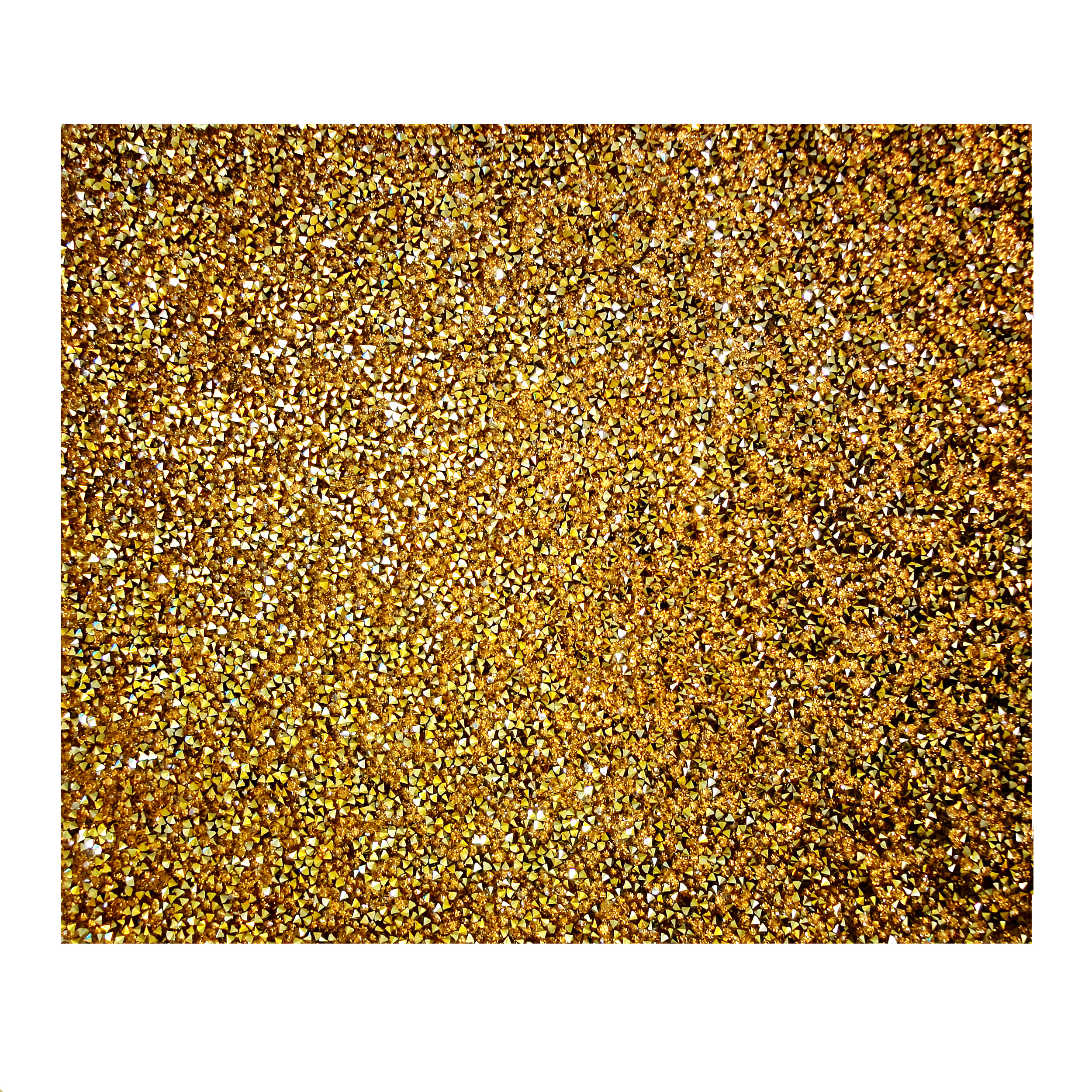 نگین مدل حرارتی سواروسکی کد gold2 وزن 100 گرم