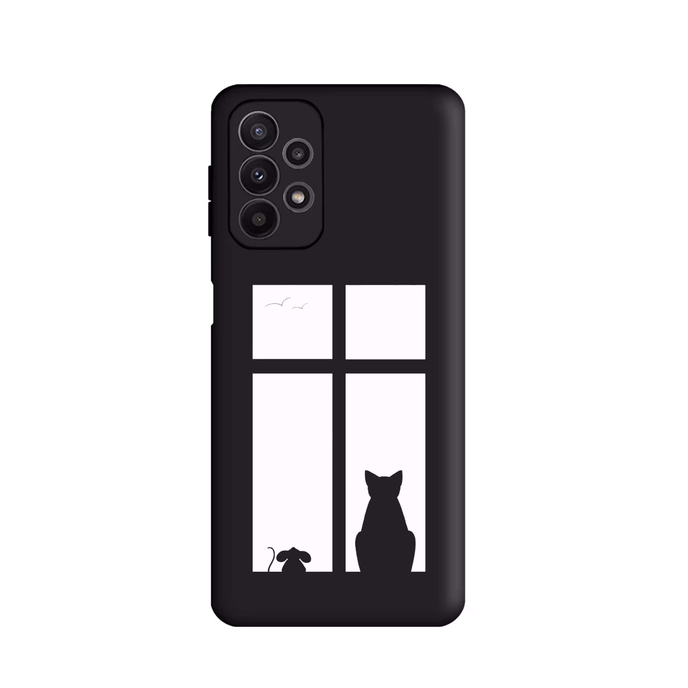 کاور طرح گربه فانتزی دخترانه کد u5779 مناسب برای گوشی موبایل سامسونگ galaxy A23  