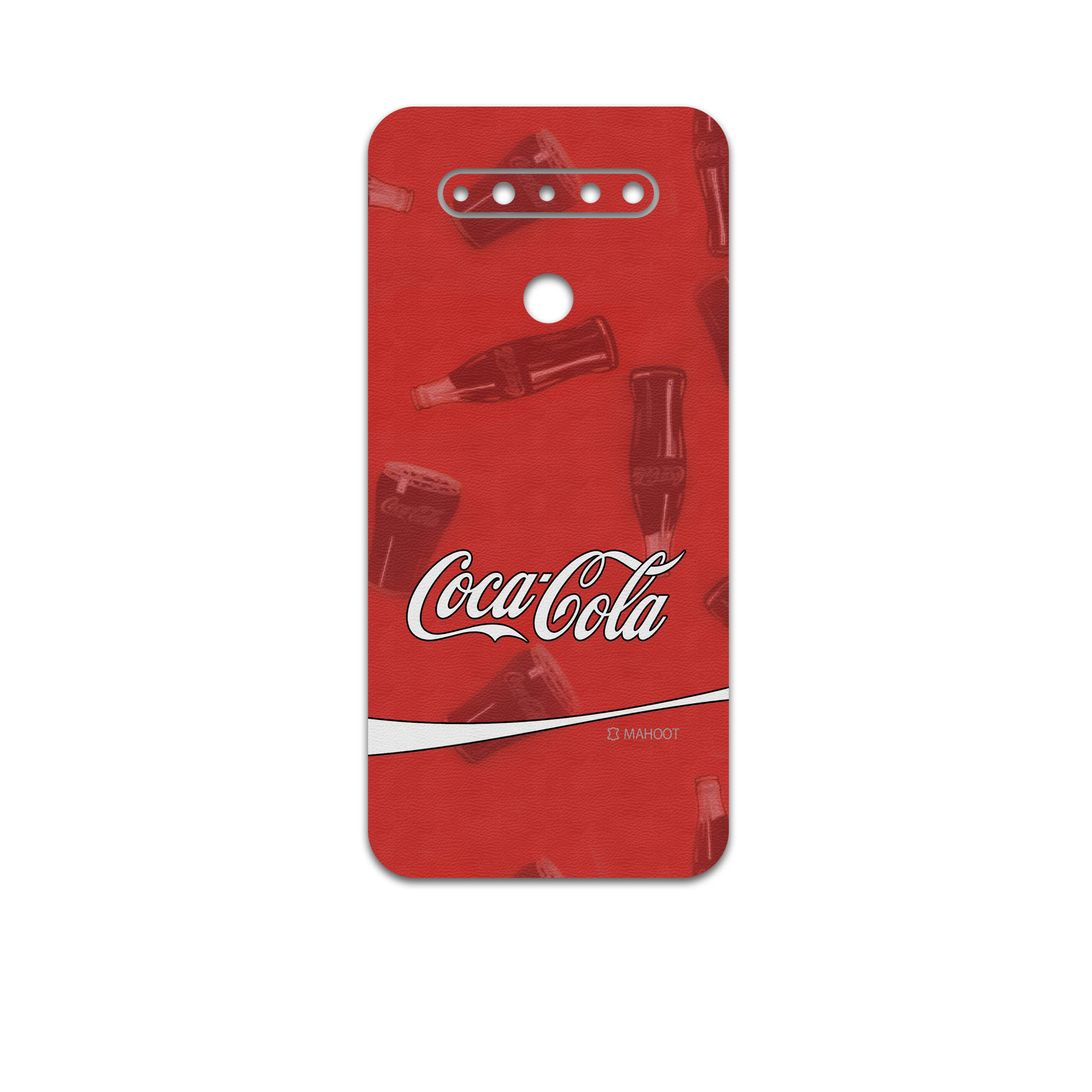 برچسب پوششی ماهوت مدل Coca-Cola-Logo مناسب برای گوشی موبایل ال جی K51S