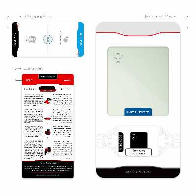 برچسب پوششی ماهوت مدل Fluorescence مناسب برای گوشی موبایل سامسونگ Galaxy M02