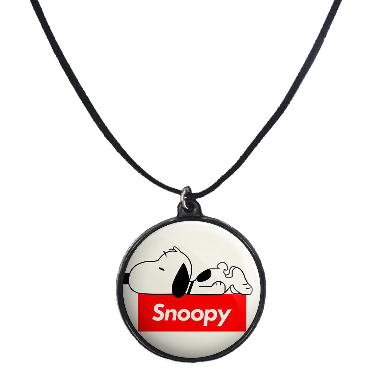 گردنبند پرمانه طرح اسنوپی کد pmb.14463