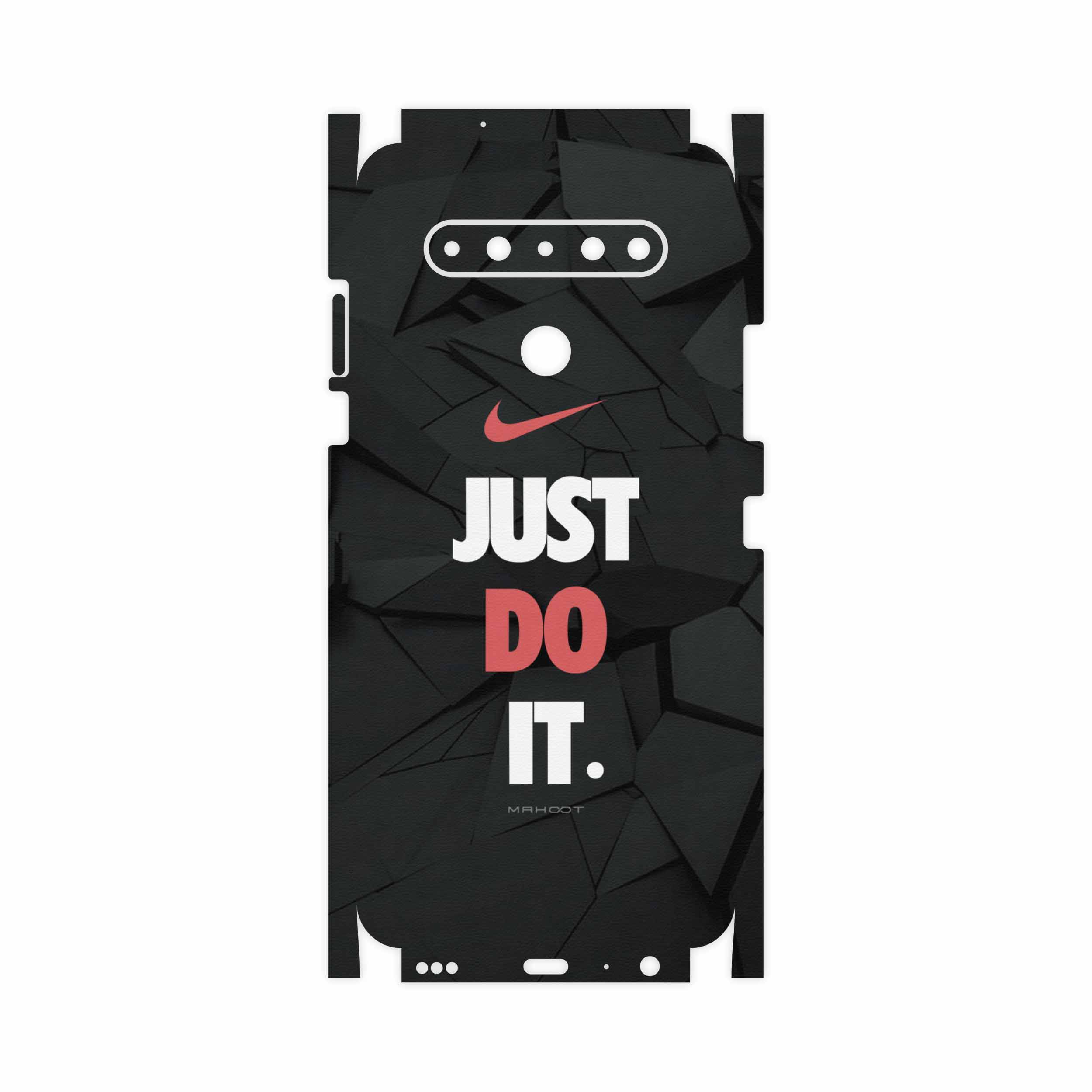 برچسب پوششی ماهوت مدل NIKE-Logo-FullSkin مناسب برای گوشی موبایل ال جی K61