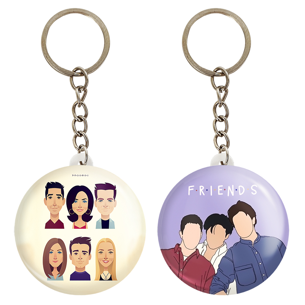 جاکلیدی خندالو مدل سریال فرندز Friends کد 39133914 مجموعه 2 عددی