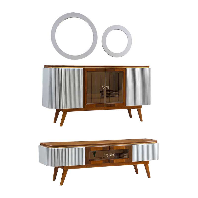 ست آینه کنسول و میز تلویزیون رونیکا