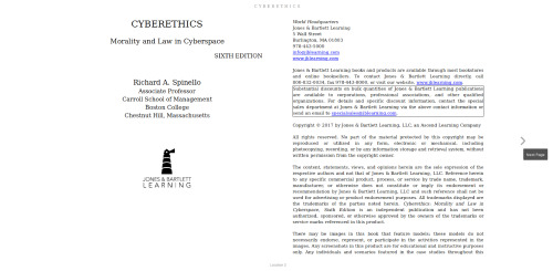 خرید و دانلود نسخه کامل کتاب Cyberethics