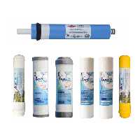 فیلتر دستگاه تصفیه کننده آب آکوا پیورست مدل RO-NEW07 مجموعه 6 عددی به همراه فیلتر فیلمتک کد 75-1812