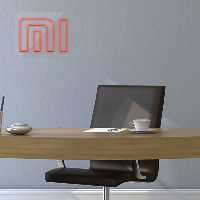 چراغ دیواری نئون دیزاین طرح Xiaomi-GL_ORG
