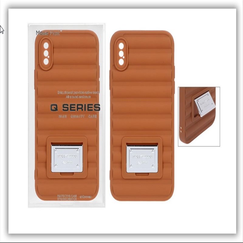 قاب هالیوود Iphone X - XS قهوه ای- هالیوود