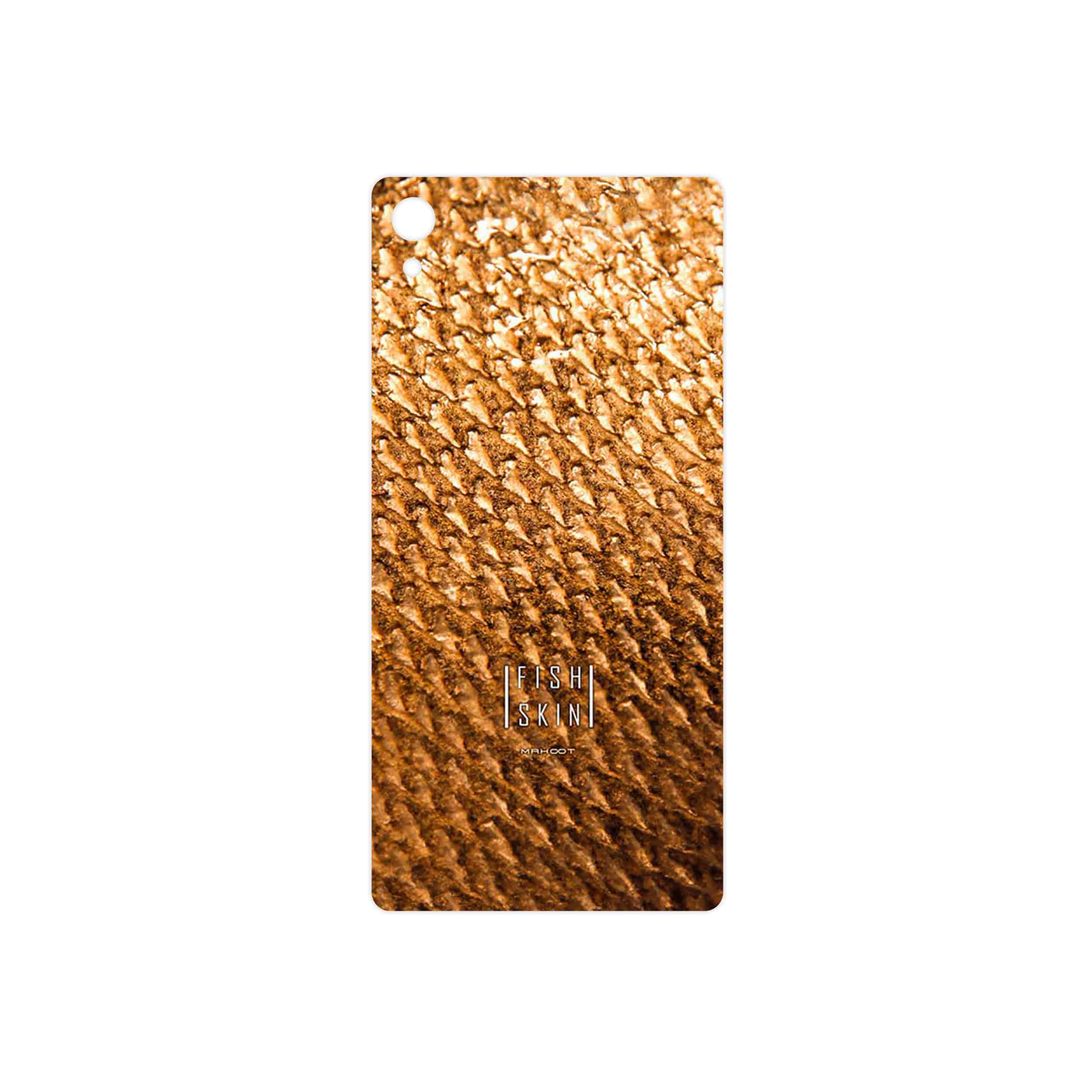 برچسب پوششی ماهوت مدل Fish Skin مناسب برای گوشی موبایل سونی Xperia Z3 Plus