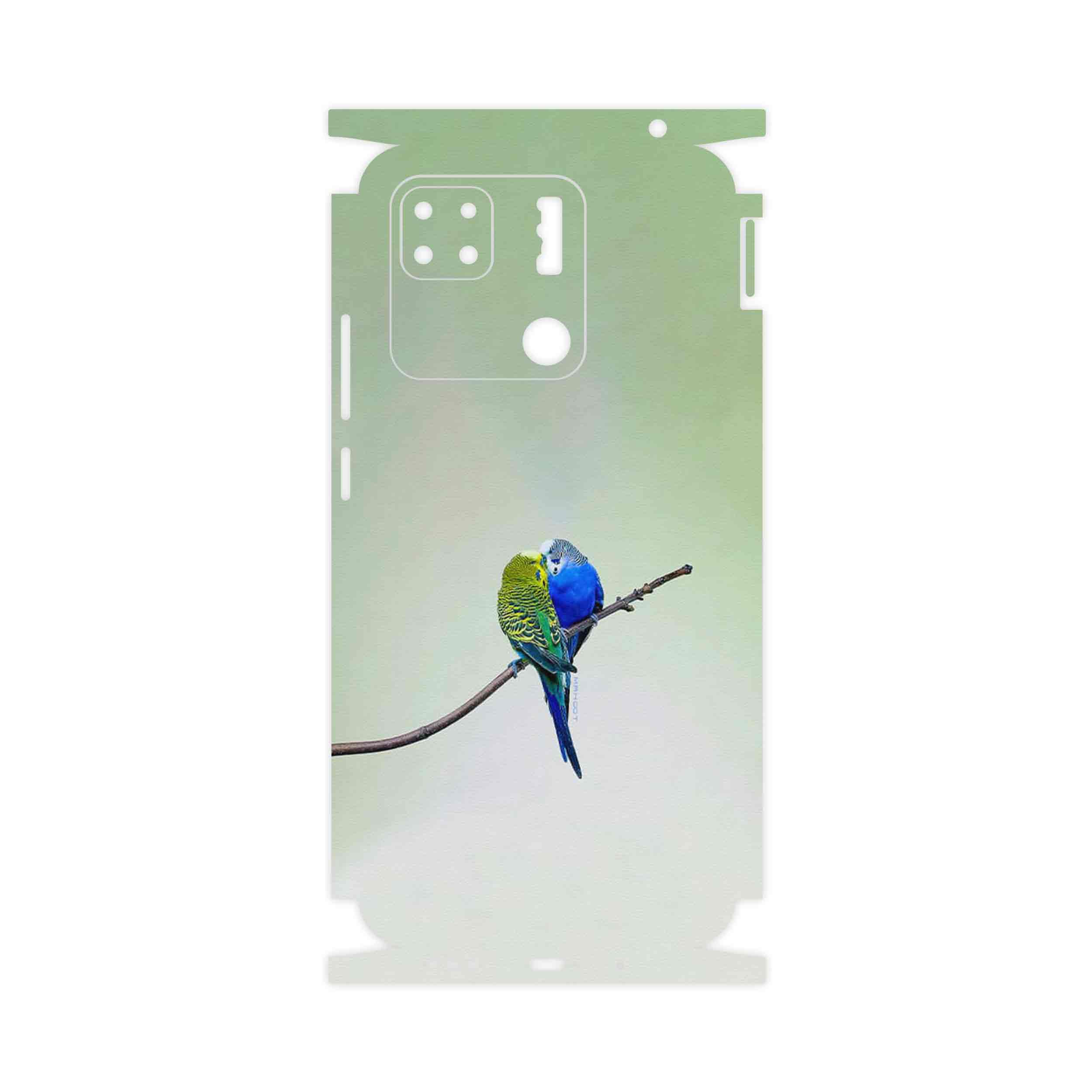 برچسب پوششی ماهوت مدل Lovebird-FullSkin مناسب برای گوشی موبایل شیائومی Redmi 10A
