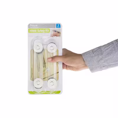 قفل درب کابینت پویا مدل Home Safety Kit چهار بسته 2 عددی