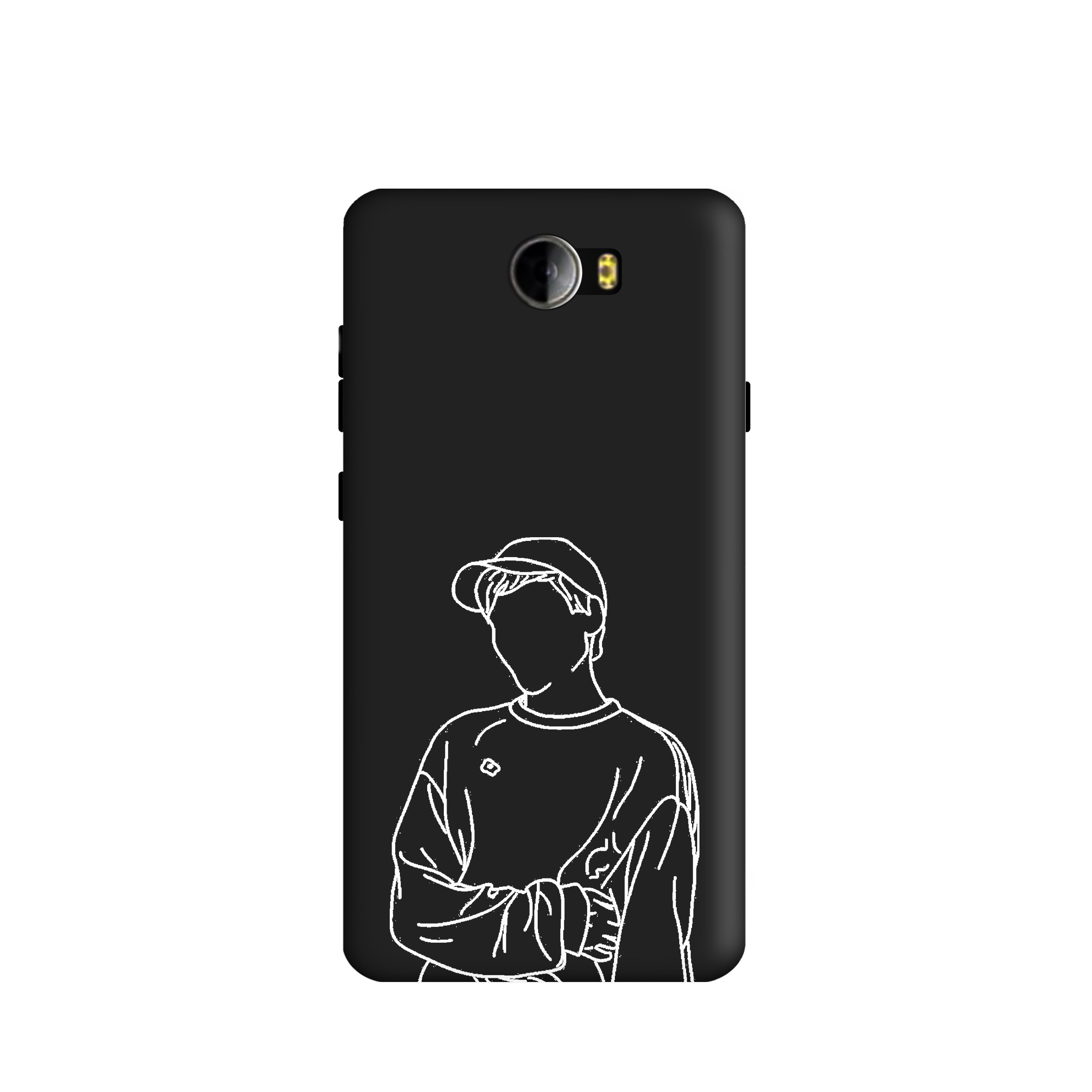 کاور طرح مینیمال پسرانه کد u2305 مناسب برای گوشی موبایل  هوآوی Y5 II