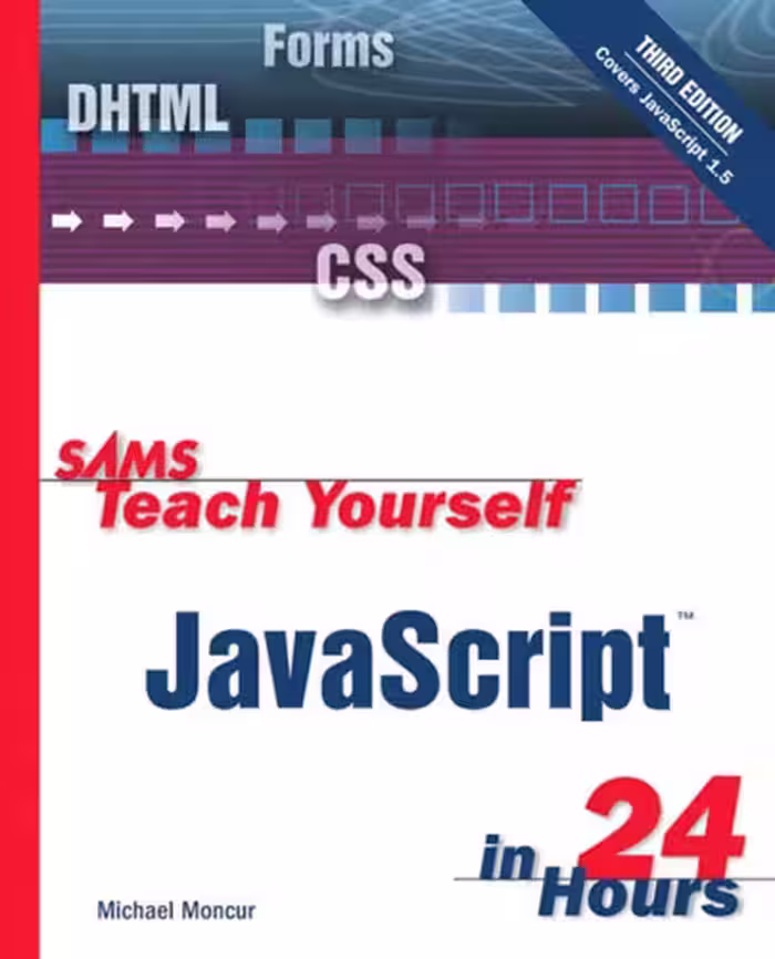 خرید و دانلود نسخه کامل کتاب Sams Teach Yourself JavaScript in 24 Hours (3rd Edition)