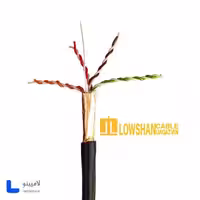 کابل مخابرات 4 زوج زمینی 06 مسی لوشان