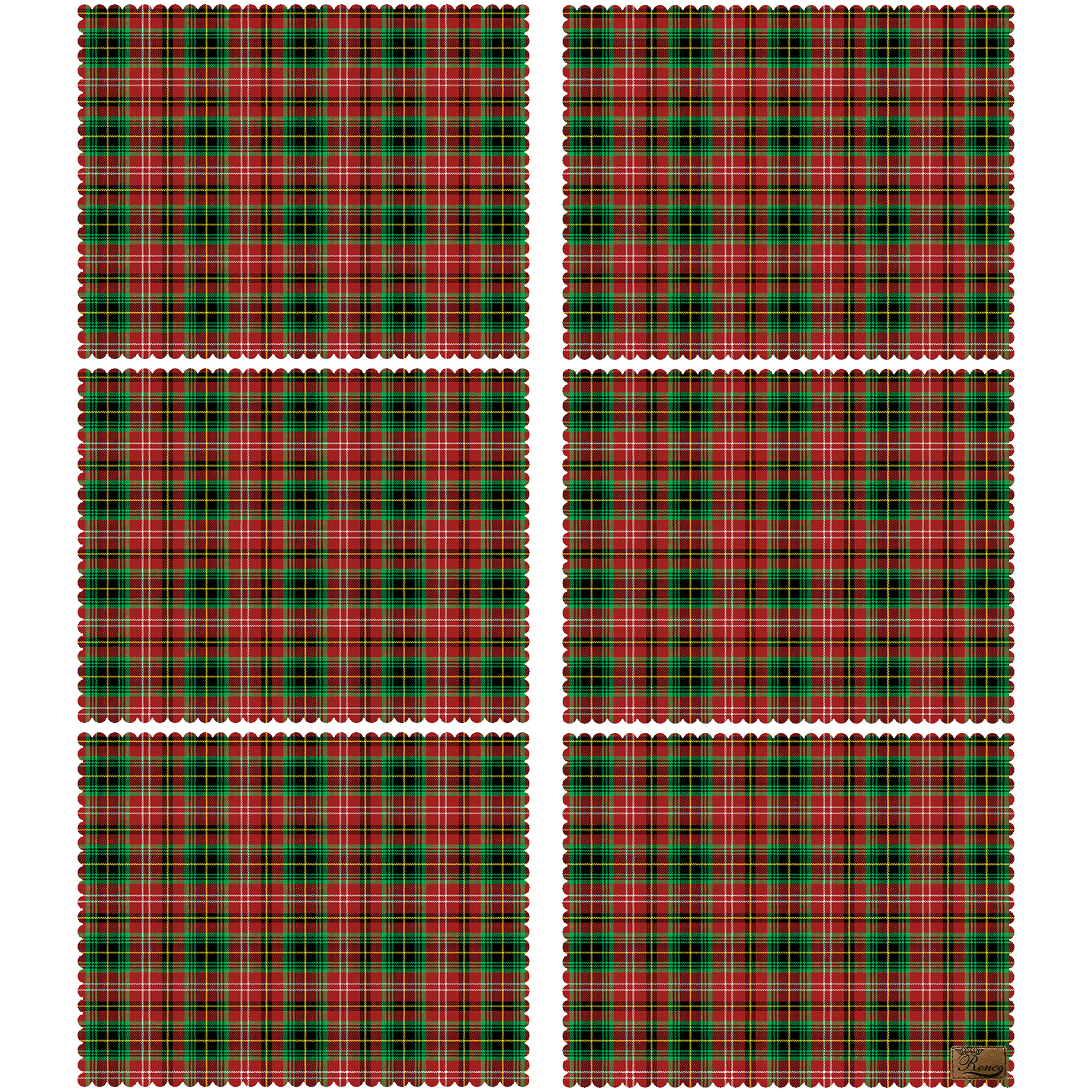 زیربشقابی رنس مدل UU3-42094 بسته 6 عددی