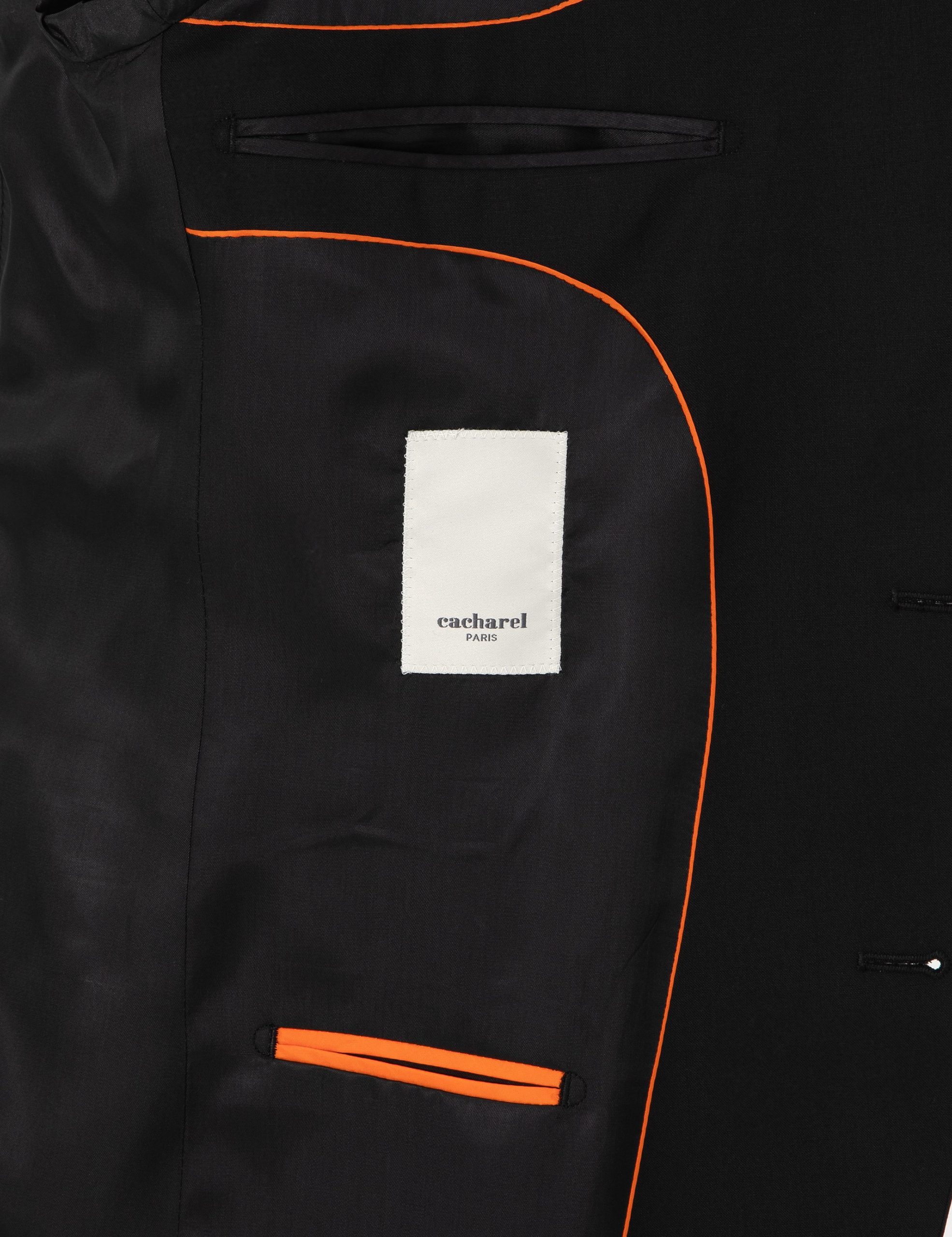 کت و شلوار مردانه مشکی کاشارل