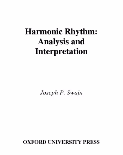 خرید و دانلود نسخه کامل کتاب Harmonic Rhythm: Analysis and Interpretation
