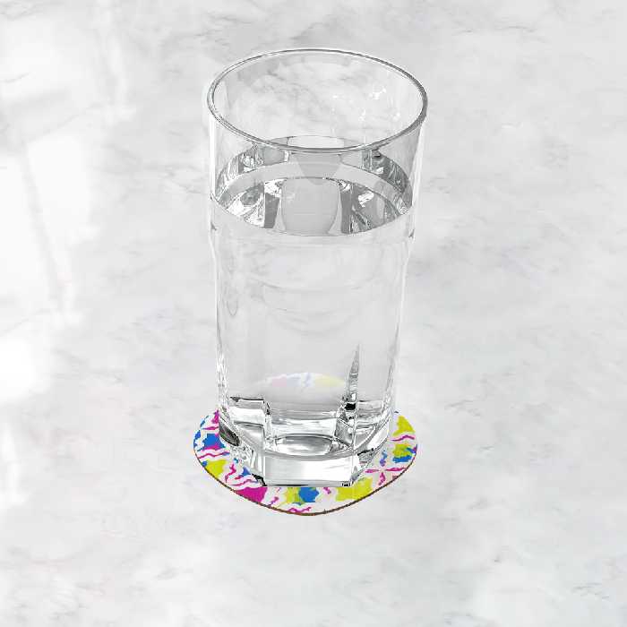 زیر لیوانی ترمه طراحان ایده مدل بافت کد cfp1195 مجموعه شش عددی