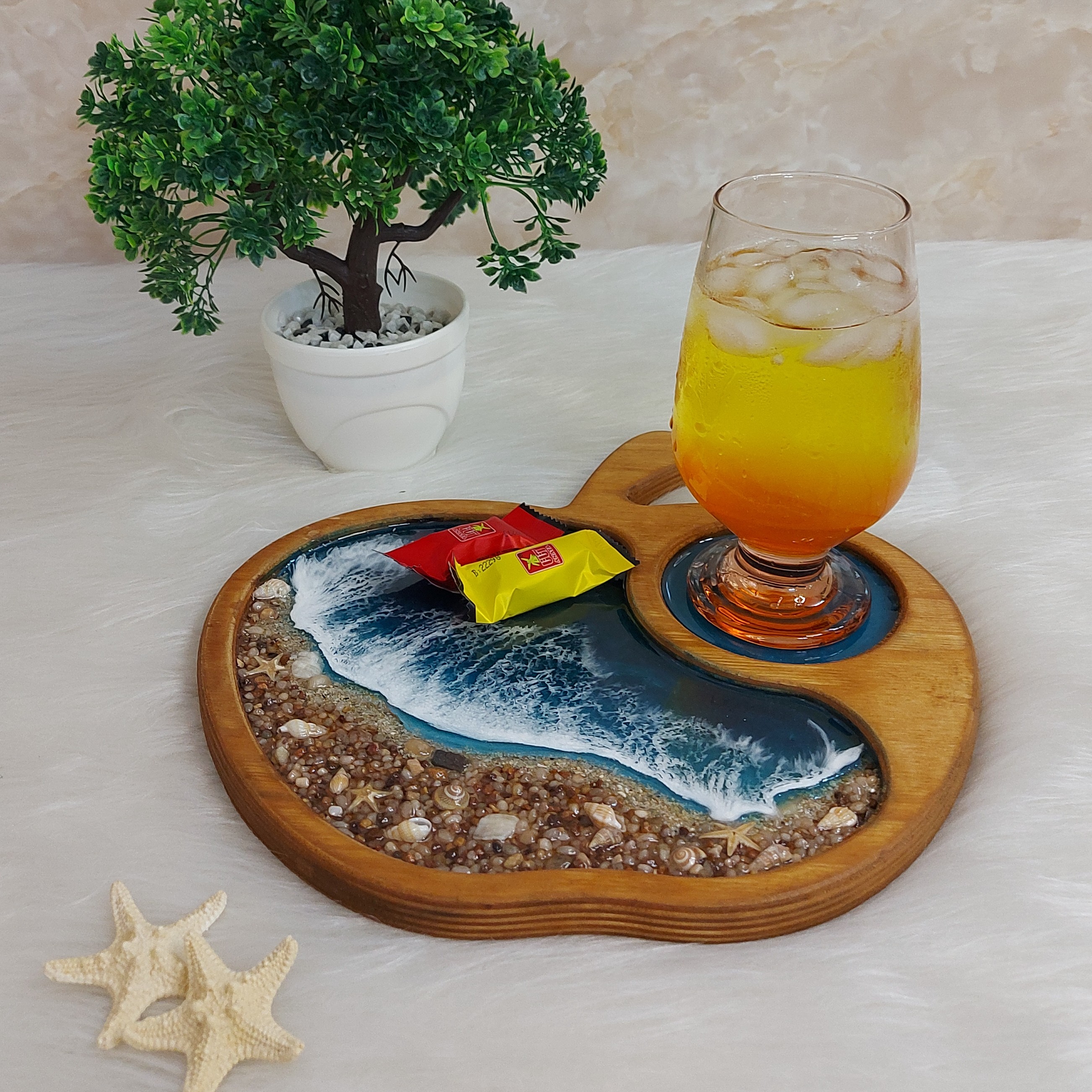 استند پذیرایی طرح دریا 