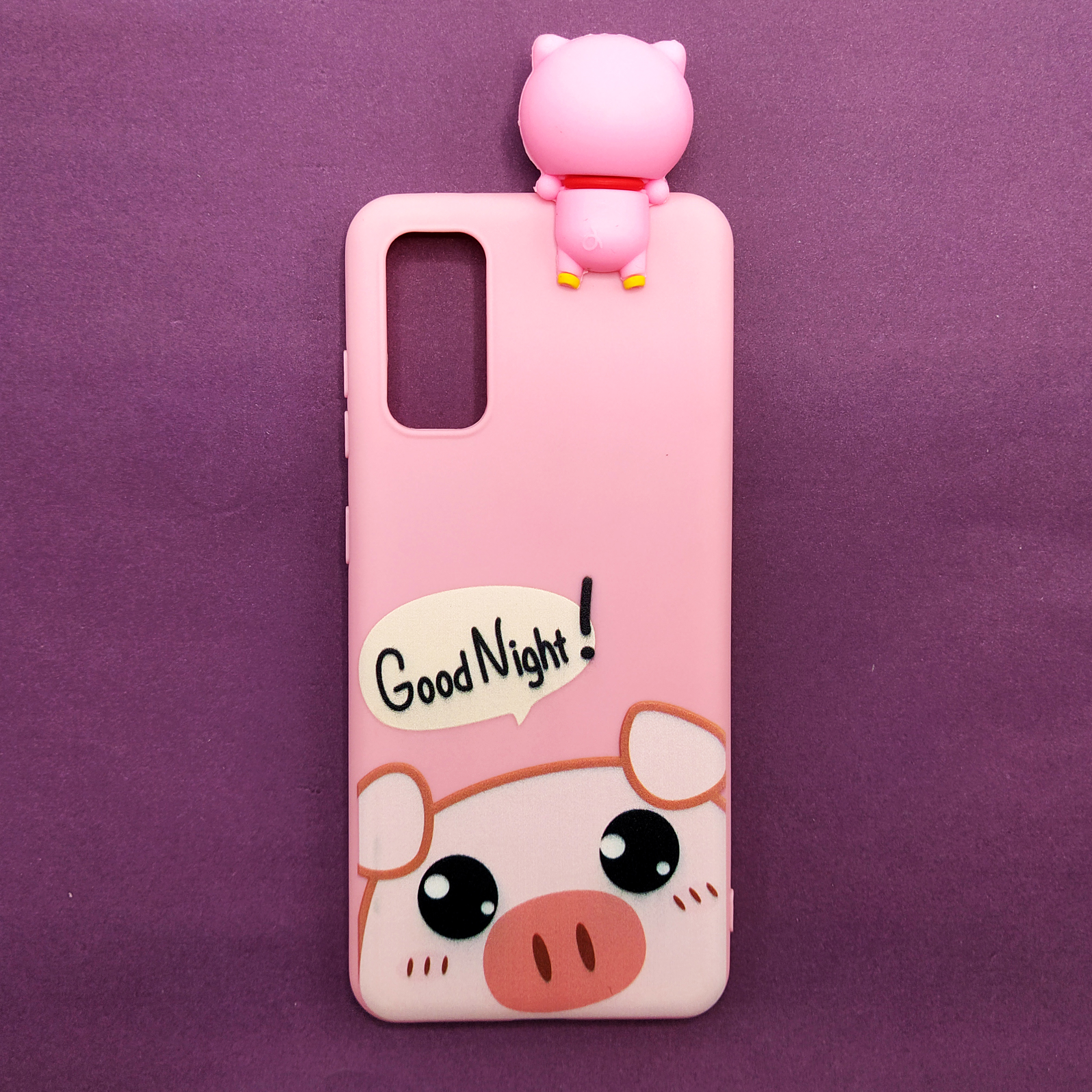 کاور مدل خوک کد 01 مناسب برای گوشی موبایل سامسونگ Galaxy S20