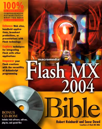 خرید و دانلود نسخه کامل کتاب Macromedia Flash MX 2004 Bible