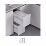 سطل جای برنج و حبوبات توکار فانتونی جهت یونیت عرض 300m
