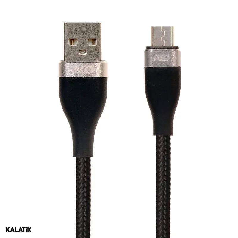 کابل تبدیل USB Type-A به Micro USB آکو مدل Antique 01 به طول 1 متر