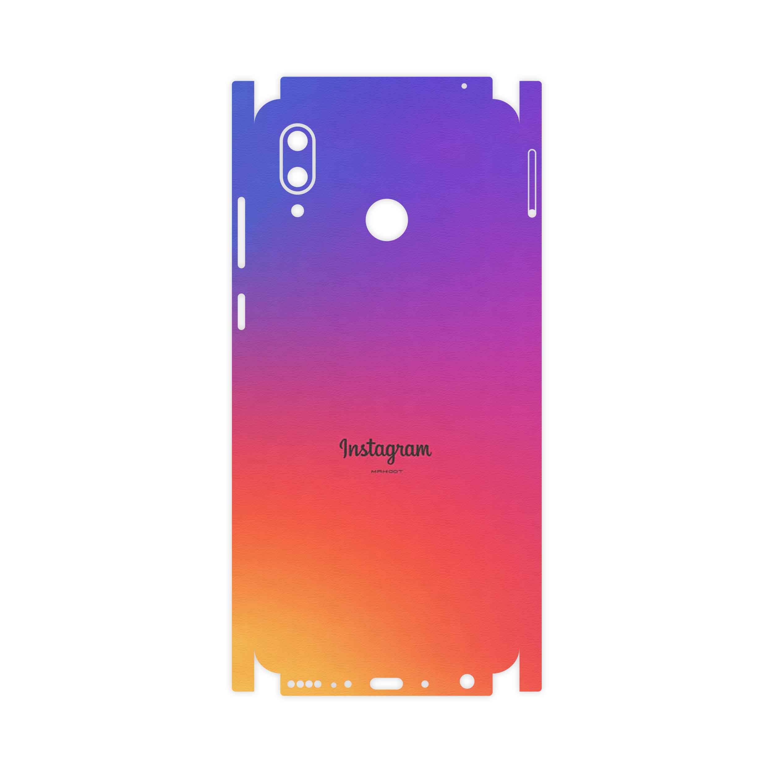 برچسب پوششی ماهوت مدل Instagram-FullSkin مناسب برای گوشی موبایل آنر Play