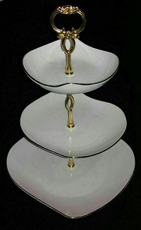 شیرینی خوری سه طبقه شیوا  چینی مقصود