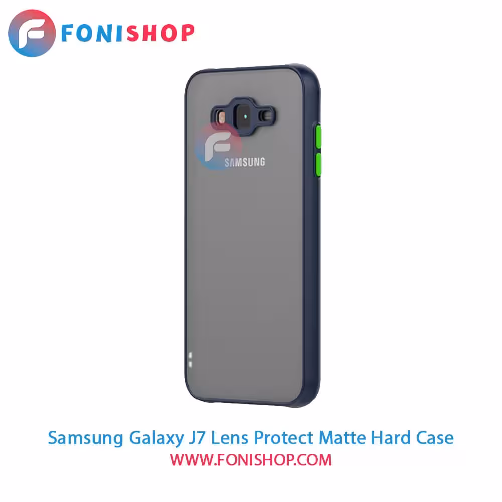 قاب ، کاور پشت مات محافظ لنزدار سامسونگ Samsung Galaxy J7 2016