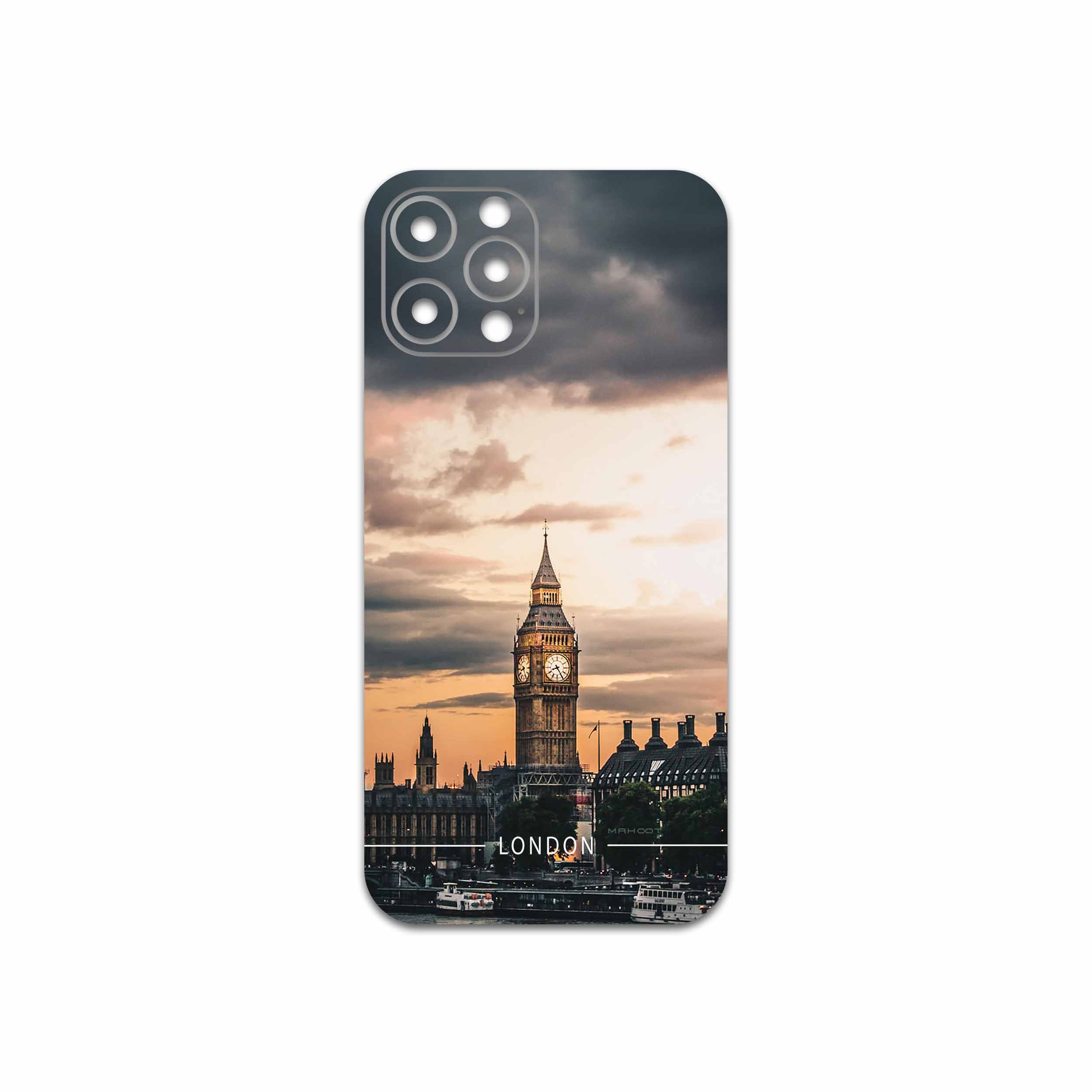 برچسب پوششی ماهوت مدل London City مناسب برای گوشی موبایل اپل iPhone 12 Pro Max