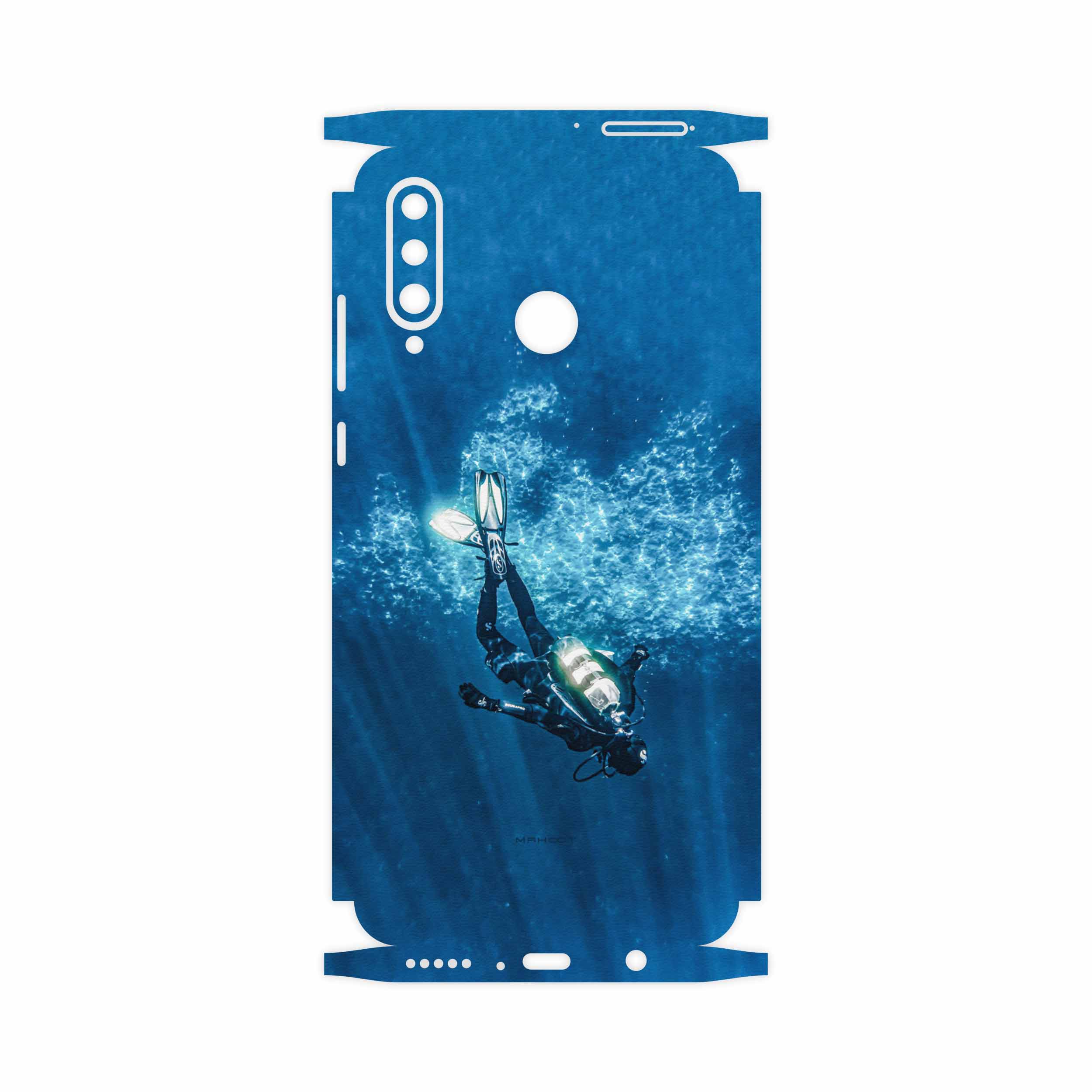 برچسب پوششی ماهوت مدل Scuba-Diving-FullSkin مناسب برای گوشی موبایل هوآوی P30 Lite (48 MP Camera)