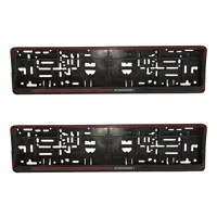 قاب پلاک خودرو مدل plus بسته 2 عددی