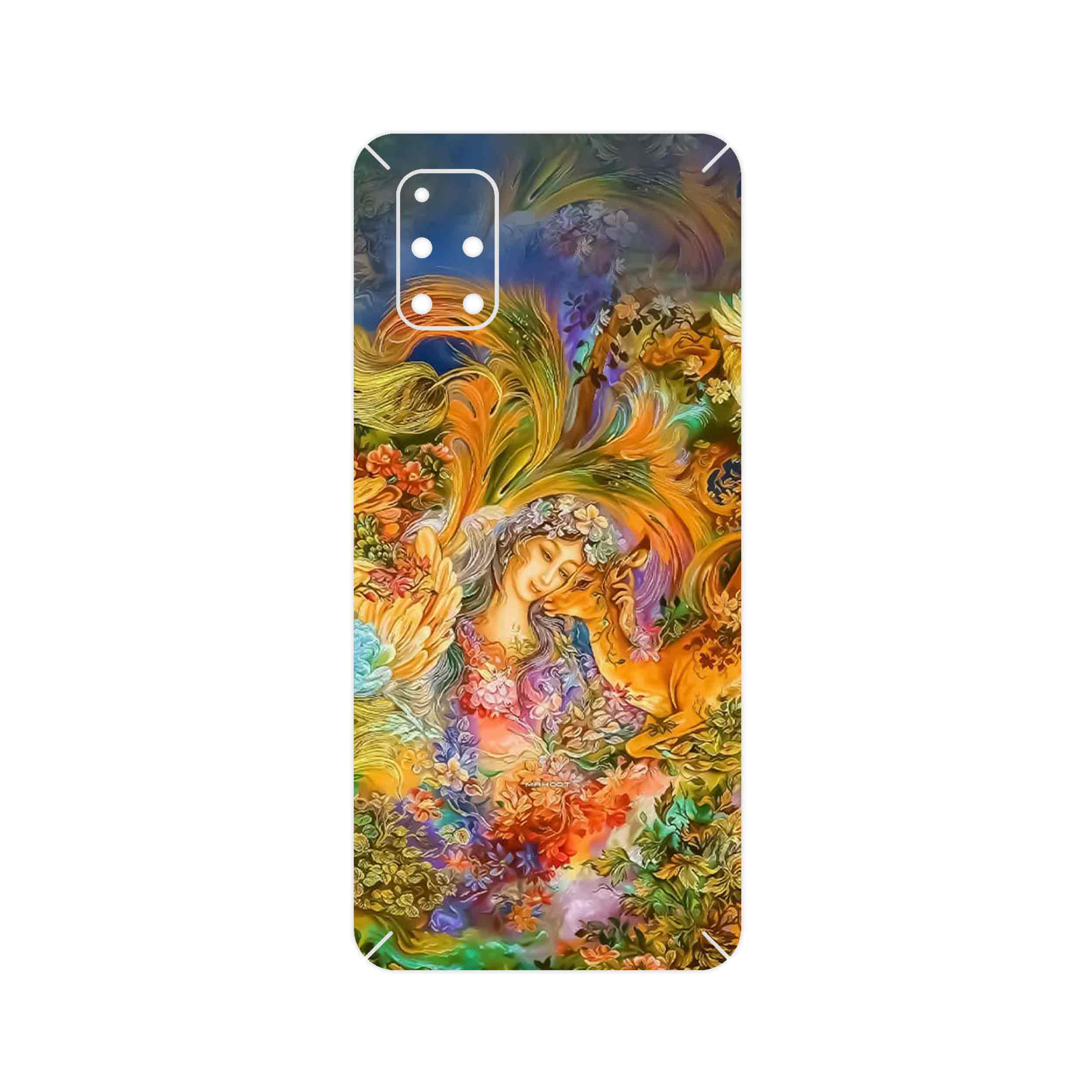برچسب پوششی ماهوت مدل Persian miniature 3 مناسب برای گوشی موبایل سامسونگ Galaxy M51